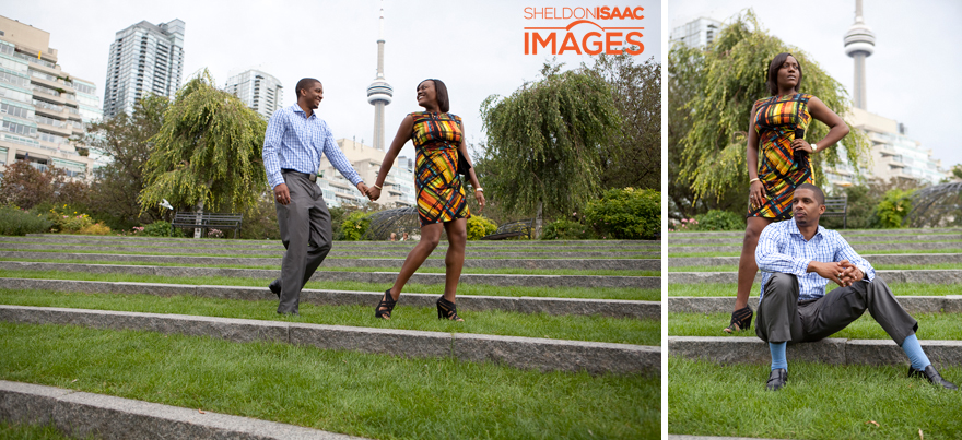 Engagement Photography in the Musical Garden