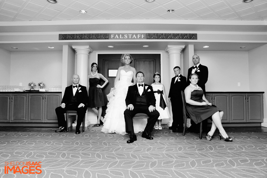 Bridal Party Pose