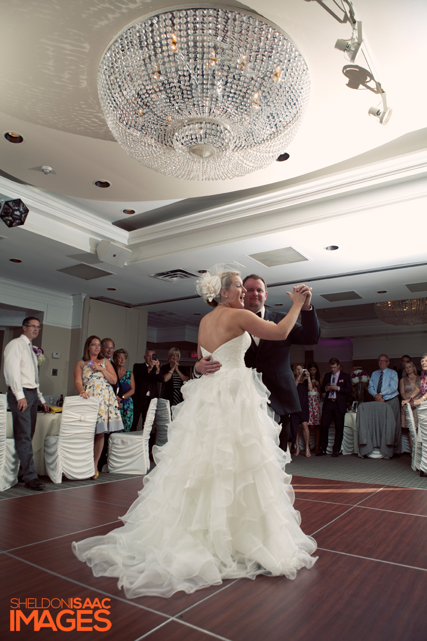 The Bride and Groom's First Dance