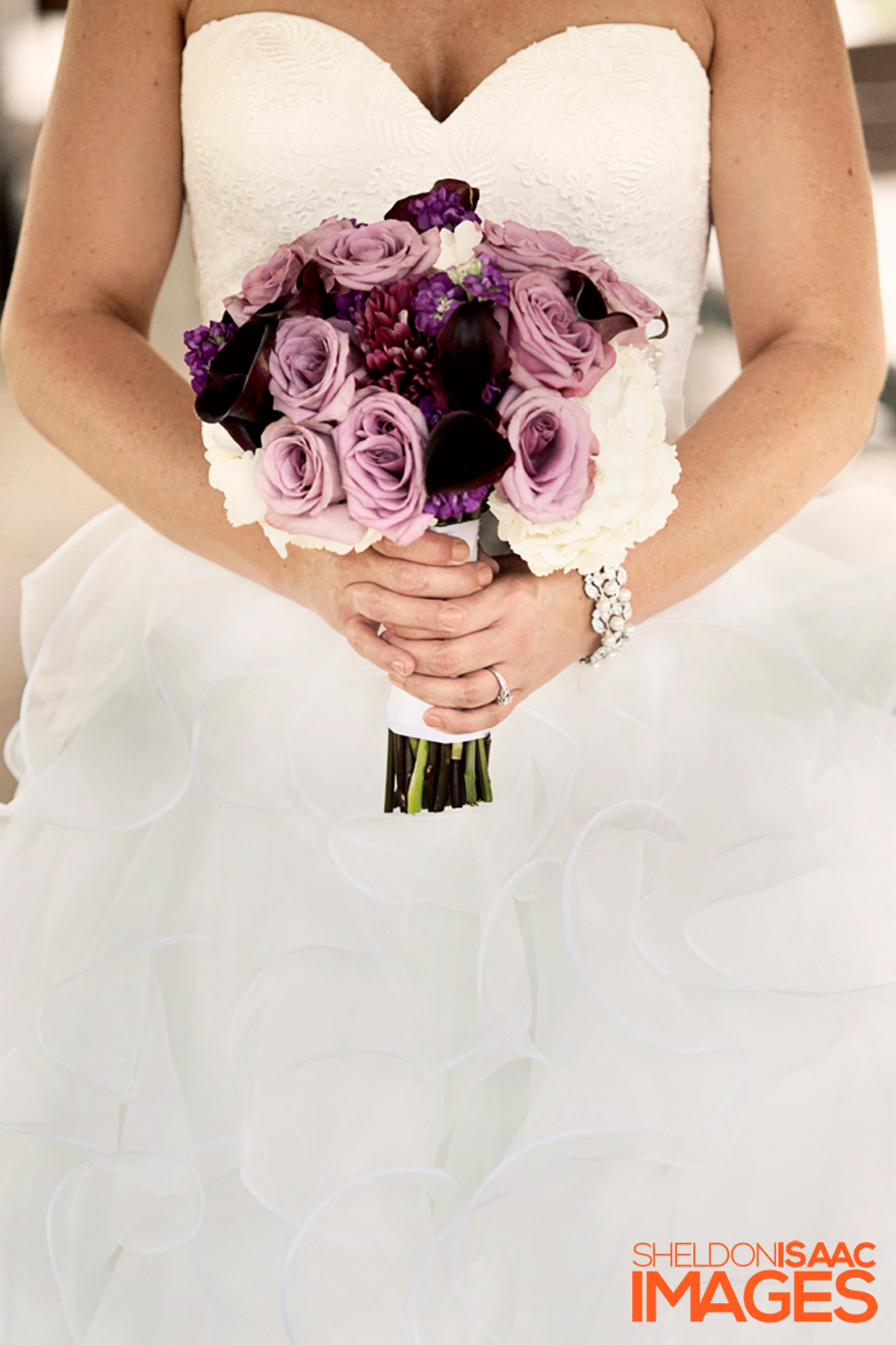 Bride Holding A Bouquet