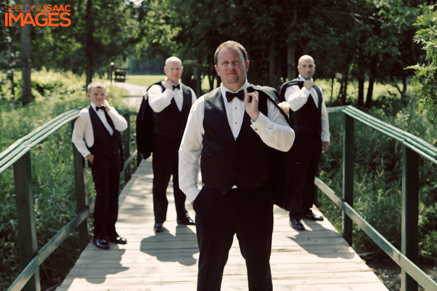 Groomsmen Posing