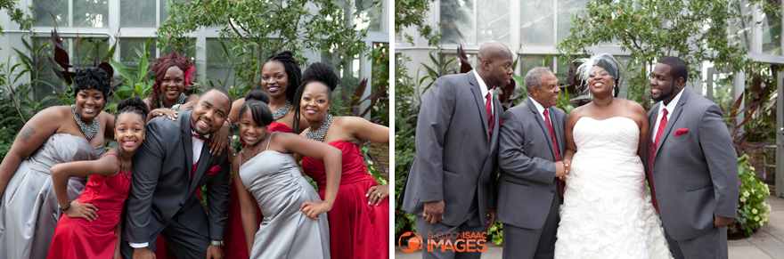 Bridal Party all smiles