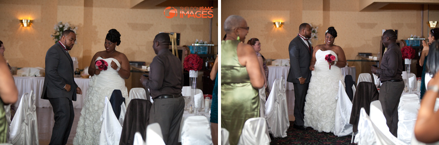 Bride and Groom entrance at Reception