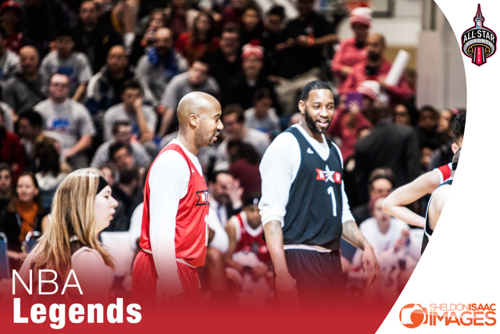 NBA Legends Tracy McGrady Bruce Bowen