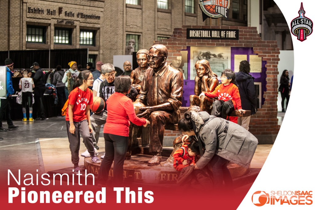 James Naismith statue