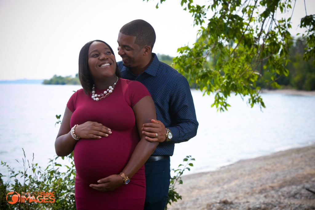 Pregnancy Photo Wife Husband Hugging