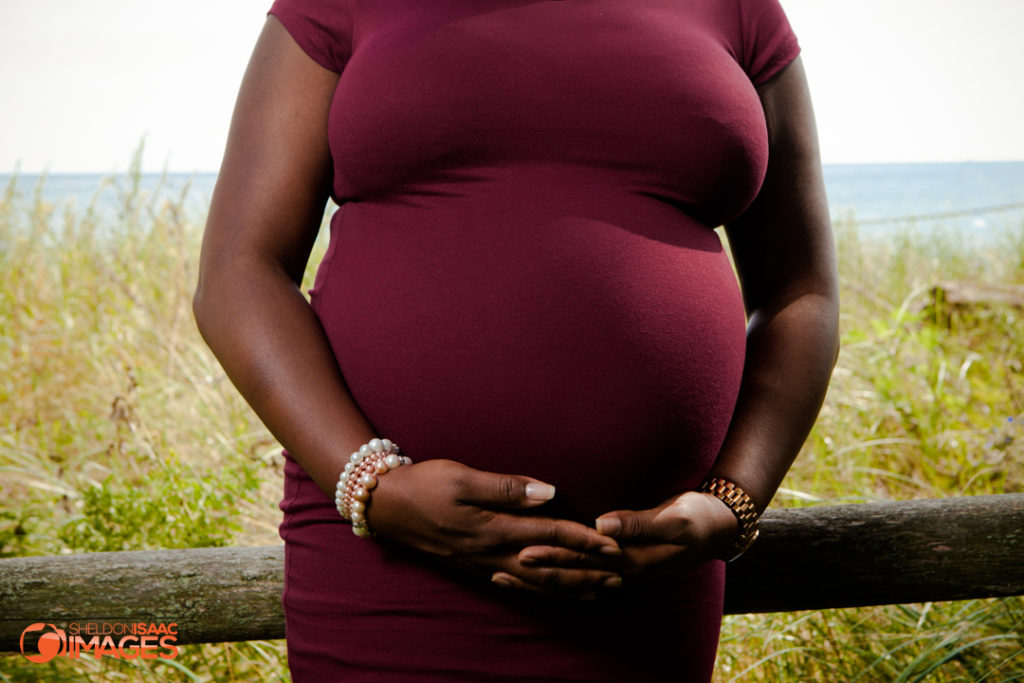 Maternity Photo Wife Holding belly