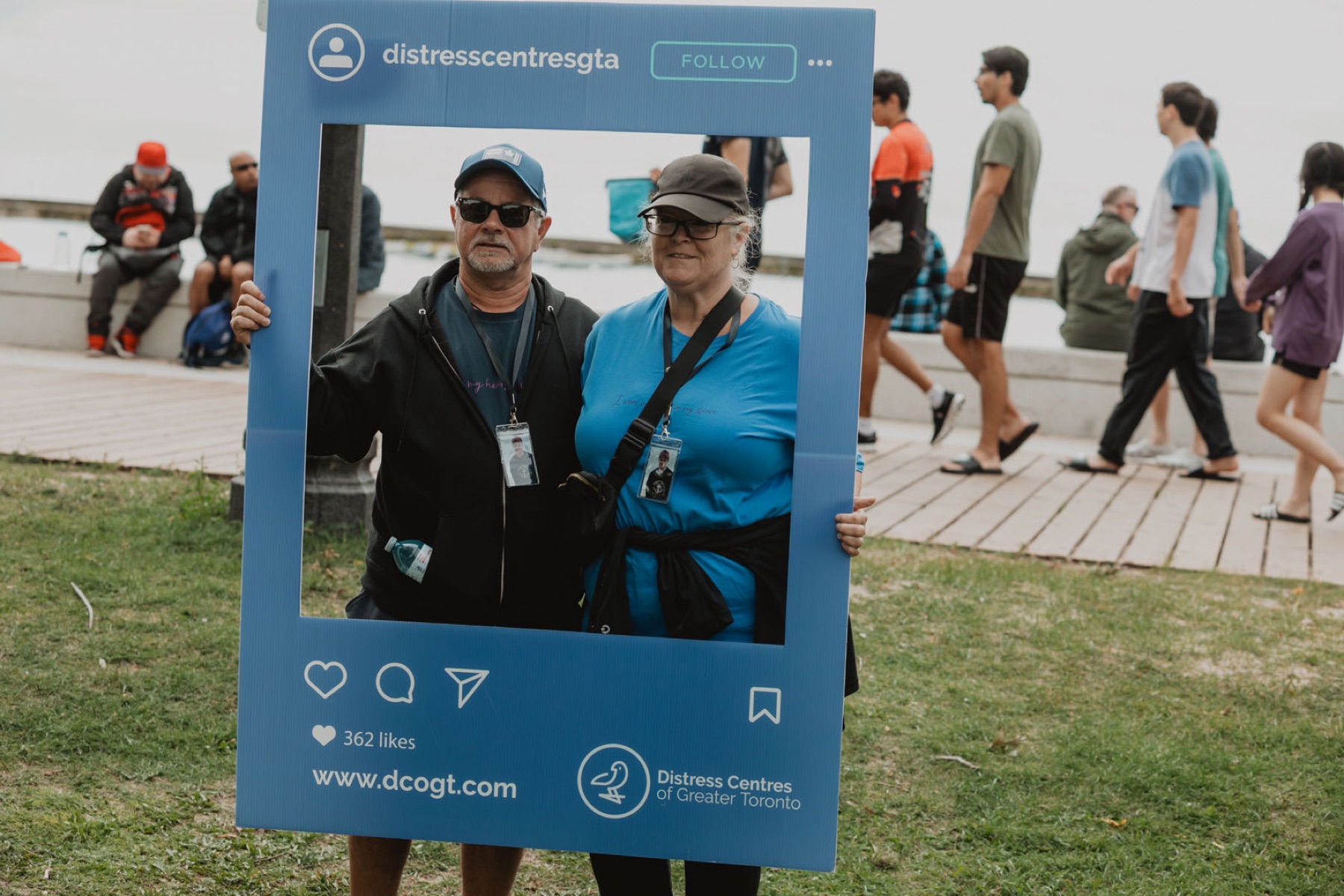 Nonprofit event photographer Toronto — participants at a community charity walk